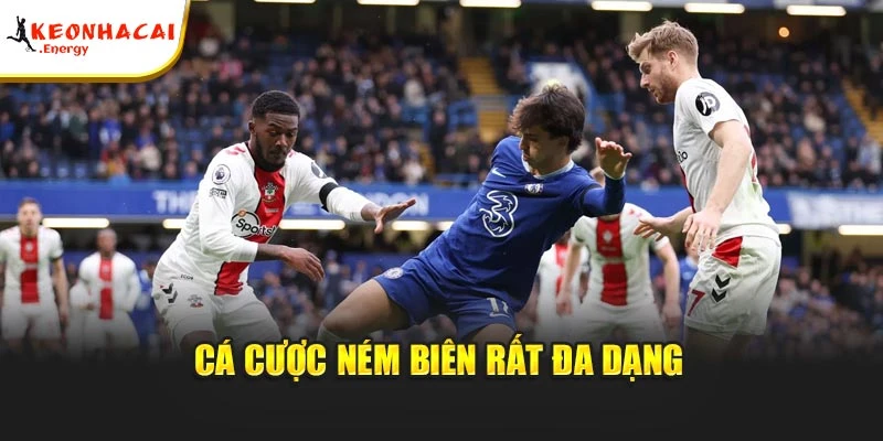 Cá cược ném biên rất đa dạng