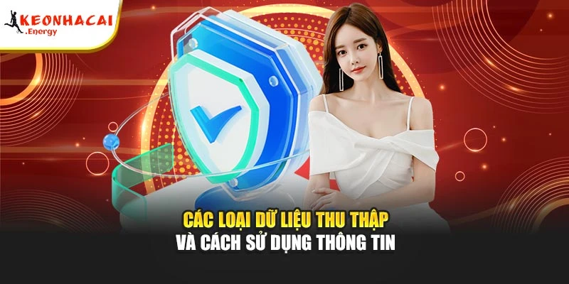 Các loại dữ liệu thu thập và cách sử dụng thông tin