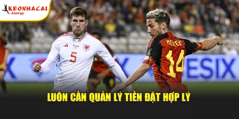 Luôn cần quản lý tiền đặt hợp lý